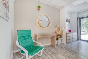 Décoration zen et apaisante de l’institut Ty Détente, au Hézo, près de Vannes.