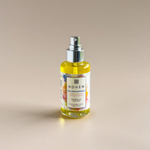 Huile Sérum Nohèm appliqué dans l’institut Ty Détente, Le Hézo.